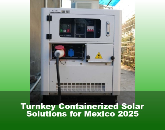 Turnkey Containerized Solar Solutions for Mexico 2025